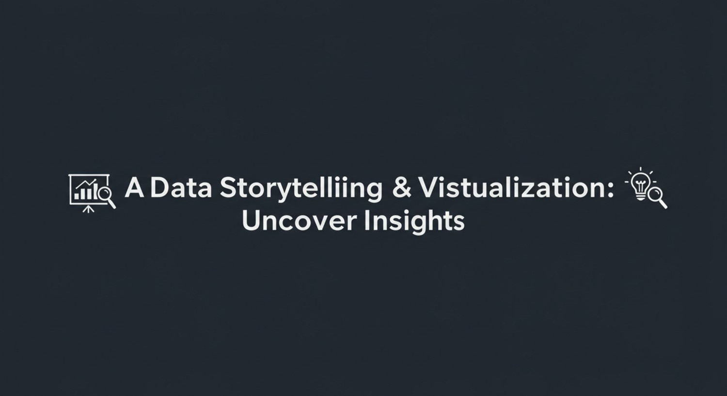 AI for Data Storytelling & Visualization: Uncover Insights