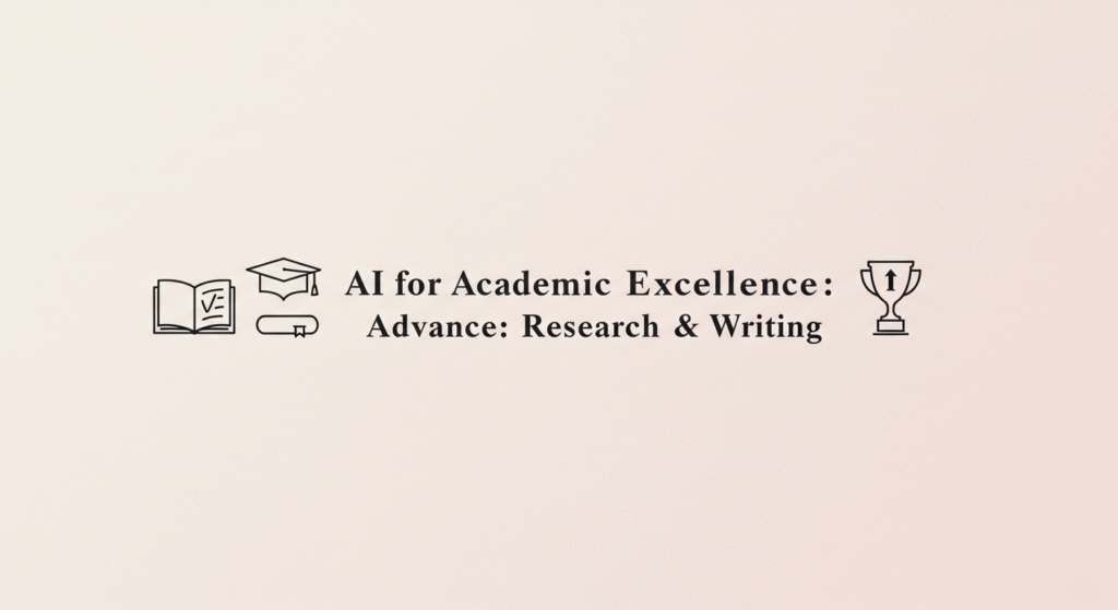 AI for Academic Excellence: Advanced Research & Writing