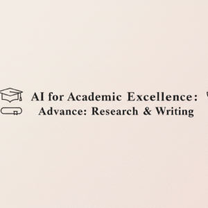 AI for Academic Excellence: Advanced Research & Writing