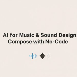 AI for Music & Sound Design: Compose with No-Code