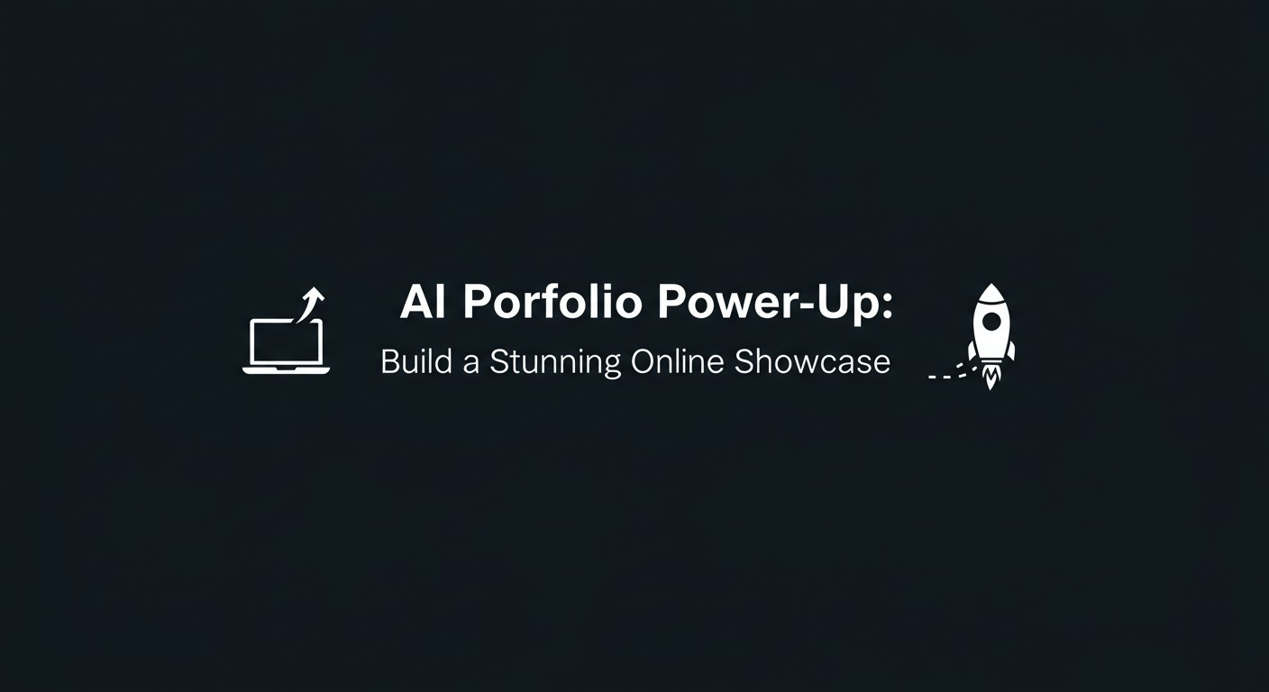AI Portfolio Power-Up: Build a Stunning Online Showcase
